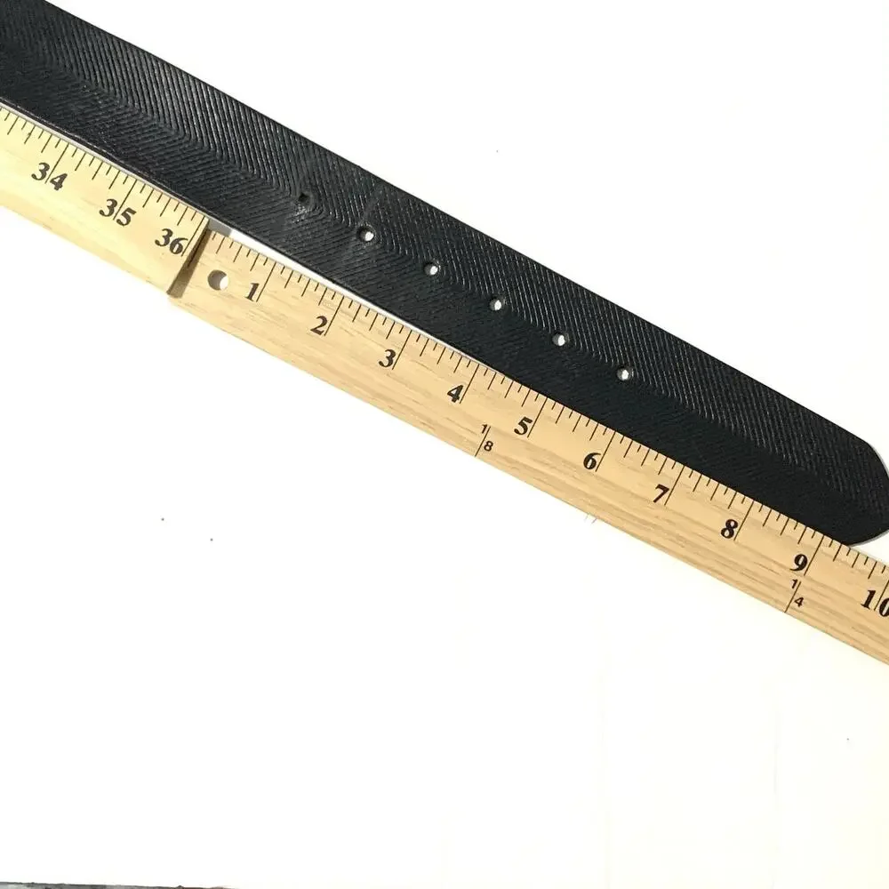 Cremieux Men’s Size 40 Belt Black Leather Silver Buckle Casual Dress Everyday